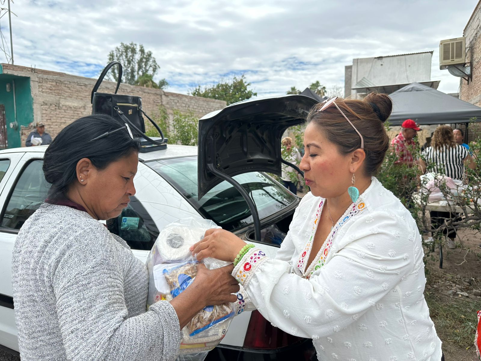 Entrega de alimento